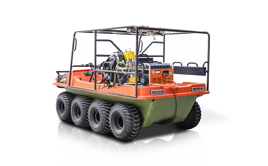 V-twin 8X8 ATV Waterwheel vehicles