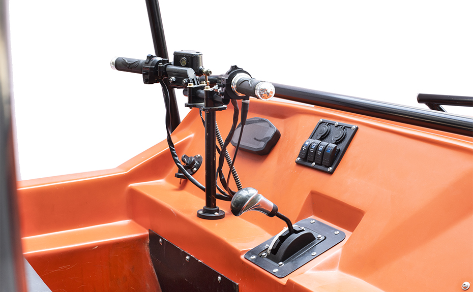 4-stroke All Terrain Tracked Transport Vehicle