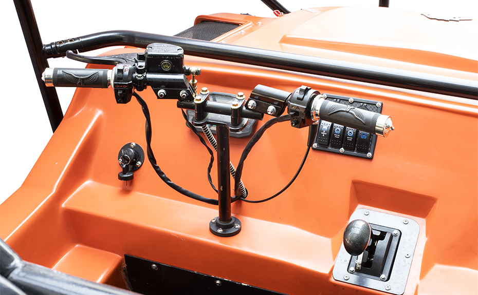4-stroke All Terrain Tracked Transport Vehicle