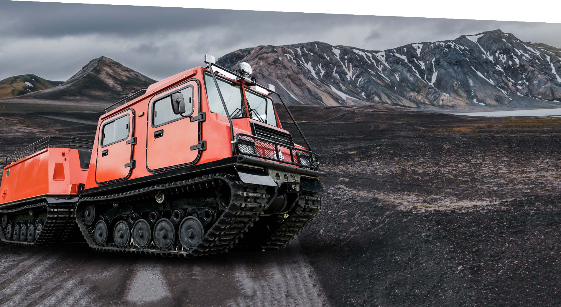 Tracked Utility Terrain Vehicle