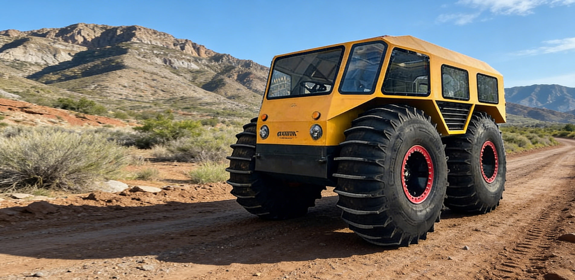 4x4 Wheeled All-Terrain Vehicle