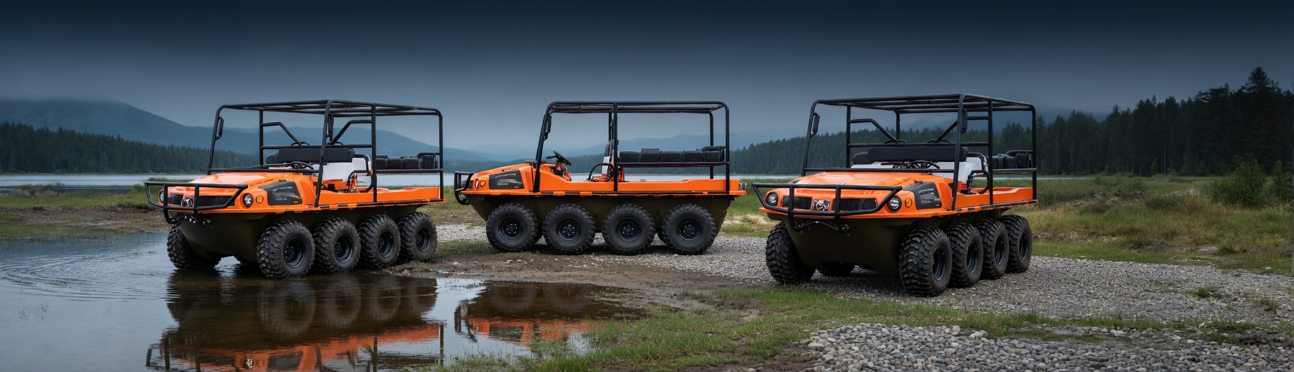 8X8 Amphibious All Terrain Vehicle