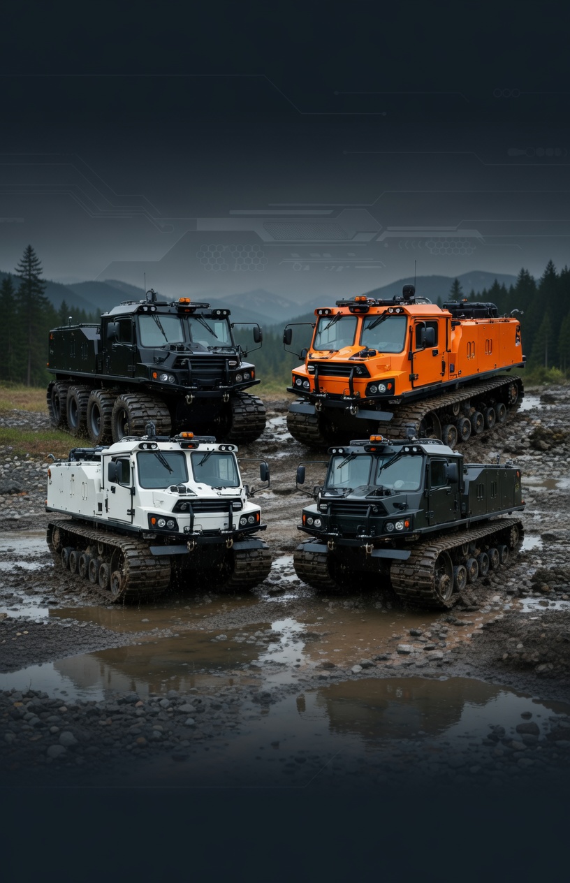 Tracked Utility Terrain Vehicle