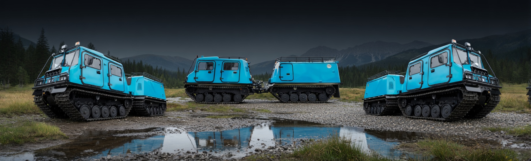 Tracked Utility Terrain Vehicle